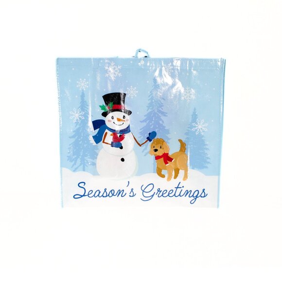 NWT Michaels Holiday Christmas Tote Shopping Bags Set of 3 Eco-Friendly - Picture 3 of 16